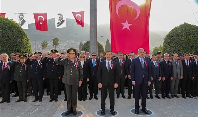 Atatürk, vefat yıl dönümünde Hatay’da anıldı