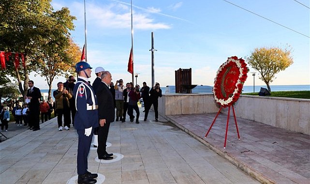 Atatürk, vefat yıl dönümünde Ordu’da anıldı