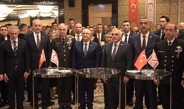 Bakan Güler, KKTC’nin 41’inci Kuruluş Yıl Dönümü Resepsiyonu’na katıldı