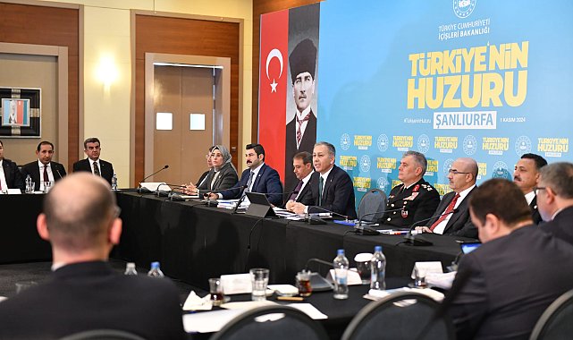 Bakan Yerlikaya, Şanlıurfa'da