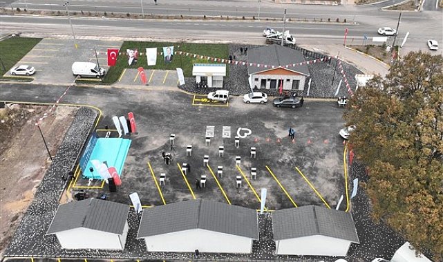 Balıkesir Savaştepe’de yeni otobüs terminali hizmet açıldı