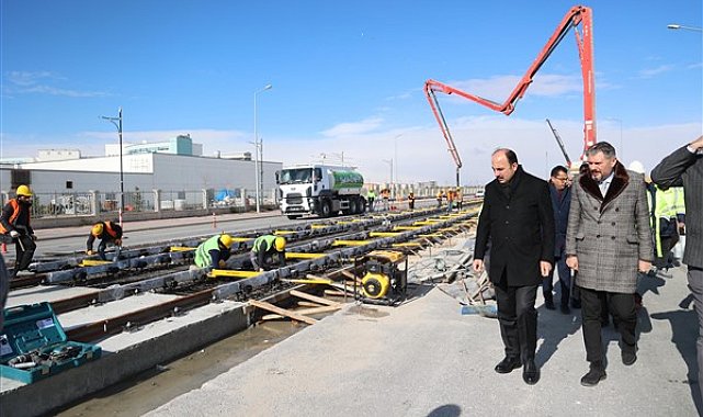 Başkan Altay: “Konya’mızı yeni raylı sistem hatlarıyla donatmak için çalışıyoruz