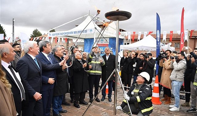 Başkan Büyükkılıç: 16 ilçemize doğal gaz yatırımını tamamladık