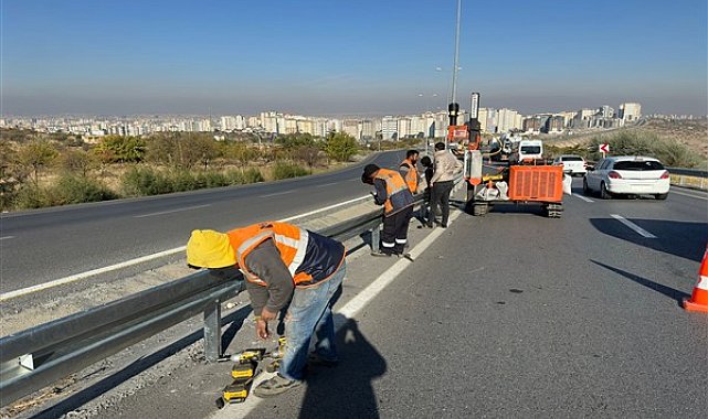 Başkan Büyükkılıç: Yollarda konfor ve güvenliği arttıran 4 milyon TL'lik dokunuş yaptık