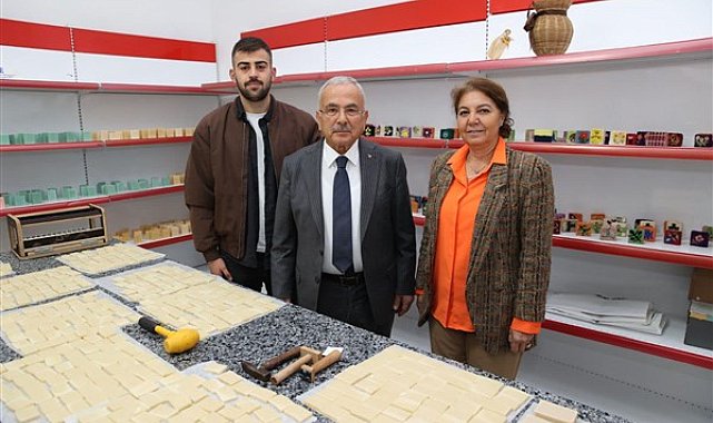 Başkan Güler’den 'Üreten Kadınlar Atölyesi'ne ziyaret