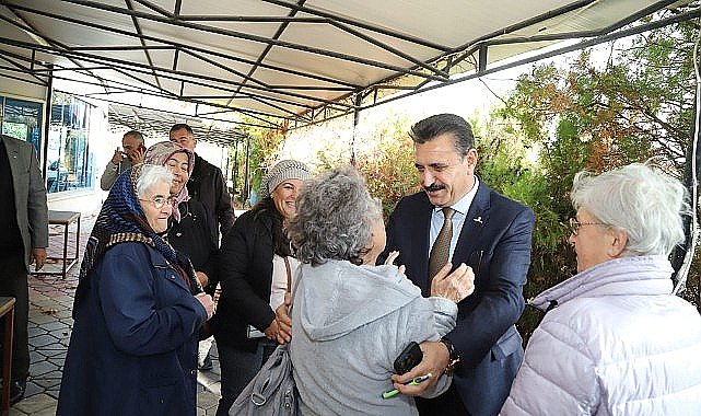 Başkan Kırgöz Salihler Mahallesi'nde vatandaşlarla buluştu