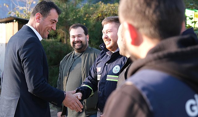 Başkan Köse, saha personellerini kapsayan ziyaretlerini sürdürüyor