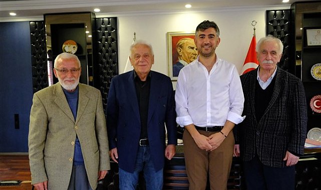 Başkan Şahin, geçmiş dönem belediye başkanlarını ağırladı