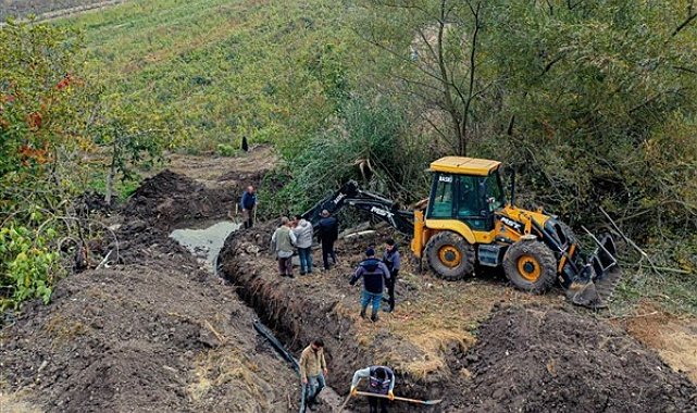 BASKİ ekipleri, Ovabayındır'daki içme suyu çalışmalarını tamamladı