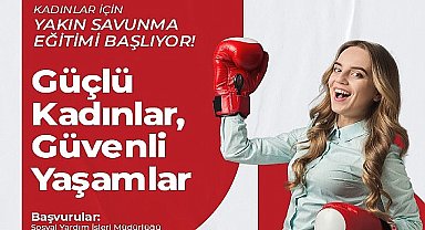 Bayraklı'da kadınlara ücretsiz yakın savunma eğitimi