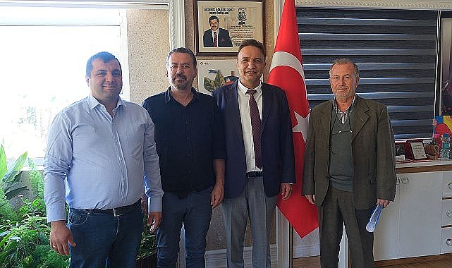 Beldibi İlk ve Ortaokulu yönetiminden Çelik'e ziyaret