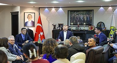 Bucalı muhtarlardan Başkan Görkem Duman'a topyekûn destek