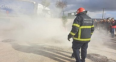 Büyükşehir İtfaiyesi'nde eğitimler tam gaz