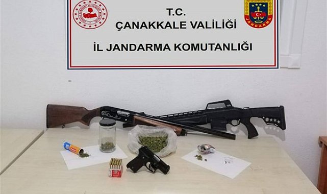 Çanakkale'de uyuşturucu operasyonu