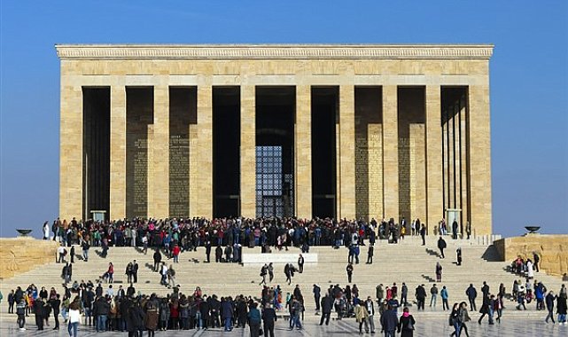 Cumhuriyet Bayramı'nda 745 bin 920 vatandaş Anıtkabir’i ziyaret etti