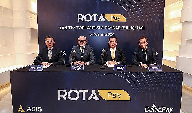 DenizPay ve Asis iş birliğiyle geliştirilen akıllı şehir kartı ROTAPay'in paydaş tanıtımı yapıldı