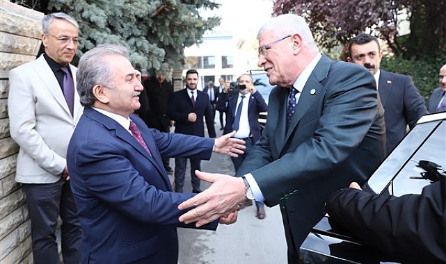 Dervişoğlu’ndan ATA Parti Genel Merkezi'ne ziyaret
