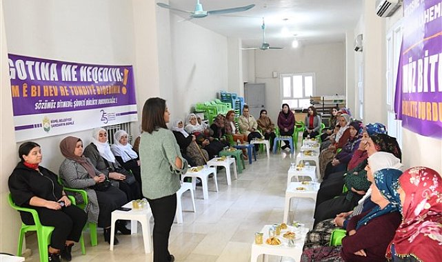 Diyarbakır’da kadına yönelik şiddete karşı farkındalık çalışması