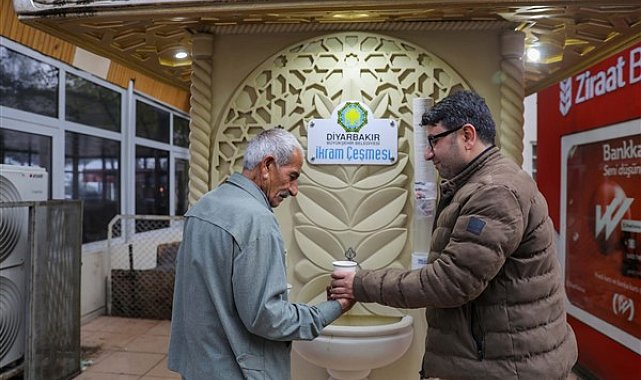 Diyarbakır İkram Çeşmesi ile her gün 2 bin kişiye ücretsiz çorba dağıtımı yapılıyor