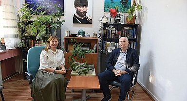 Dünyaca ünlü iklim bilimci Prof. Dr. Edouard Bard, Ege'ye konuk oldu