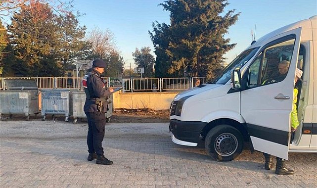 Edirne'de bir haftada 46 okul servis aracını kontrol edildi