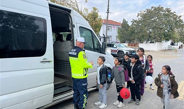 Edirne’de okul servis araçları denetlendi
