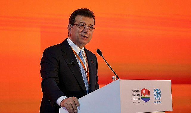 Ekrem İmamoğlu Kahire'de Düzenlenen '12. Dünya Kent Forumu'nda Konuştu