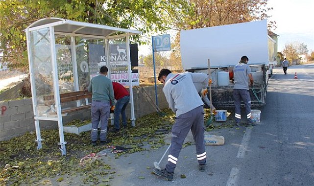 Elmalı'ya ihtiyaca göre yeni otobüs durakları yapıldı