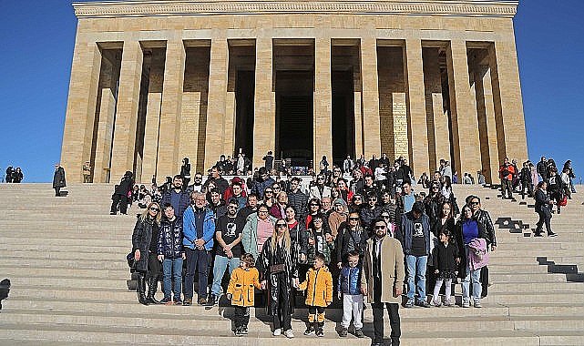 Engelsiz Yaşam Merkezi Kursiyerleri Ata'nın Huzuruna Çıktı