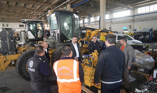 Eş Başkanı Hatun, Yol Yapım ve Altyapı Koordinasyon Dairesi Başkanlığını ziyaret etti
