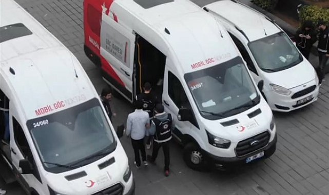 Esenyurt'ta 242 düzensiz göçmen yakalandı
