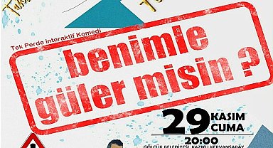 Gölcük'te tiyatro perdesi kahkaha ile açılacak