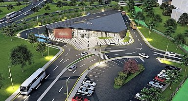 Gölcük'ün yeni terminaline son dokunuşlar