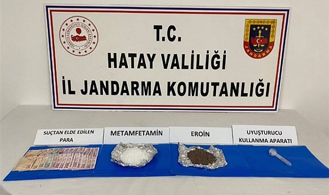Hatay'da uyuşturucu operasyonu