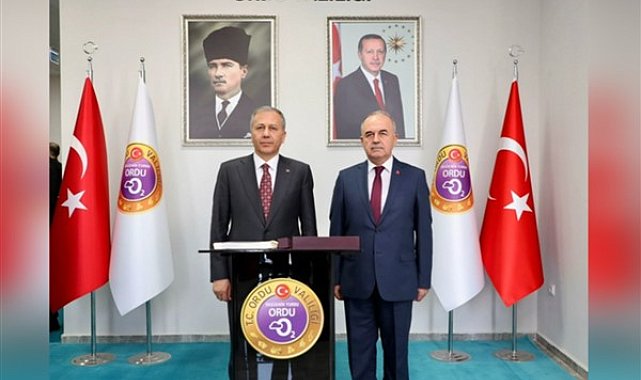 İçişleri Bakanı Yerlikaya, Ordu Valiliği'ni ziyaret etti
