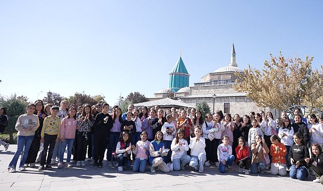 İlçelerdeki Bilgehan öğrencileri Konya'yı gezdi