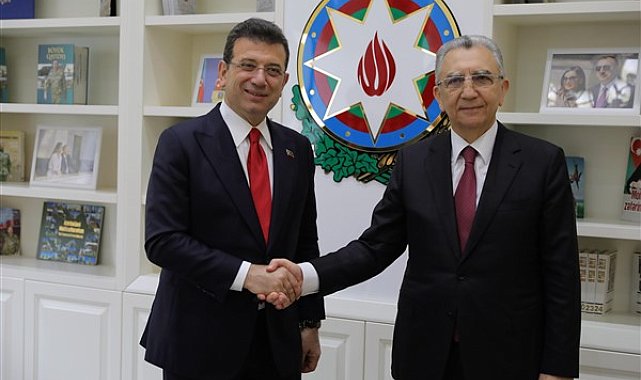 İmamoğlu: Azerbaycan ve Bakü bizim için ülkemizin bir parçası gibi