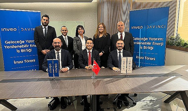 Inveo Yatırım Holding ve DaVinci'den Türkiye'nin Yeşil Dönüşümüne Katkı: Yenilenebilir Enerji Odaklı Stratejik İş Birliği