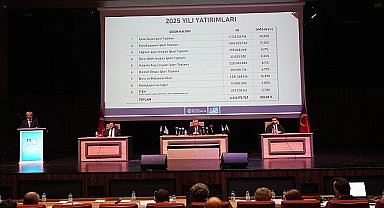 İSU'nun 2024 yılı 2. Olağan Genel Kurulu yapıldı: 2025 yılı gider bütçesi 15 milyar 769 milyon lira