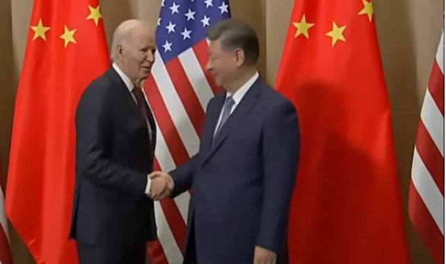 Joe Biden, Çin Devlet Başkanı Xi Jinping ile son kez bir araya geldi