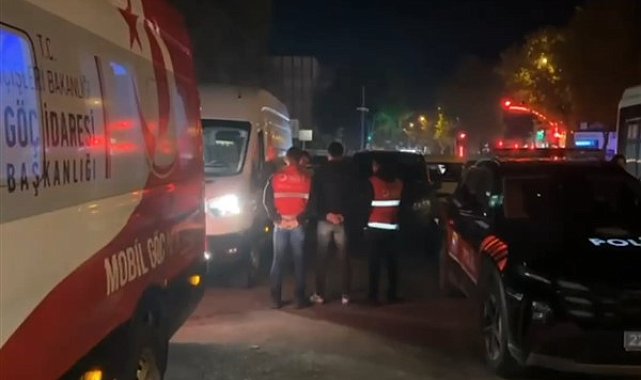 Kalkan-30 operasyonlarında bin 644 düzensiz göçmen yakalandı