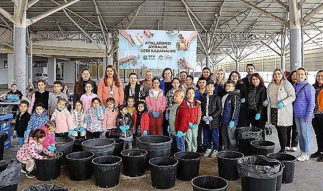 Karabağlar'da çocuklar çevreye sahip çıkıyor