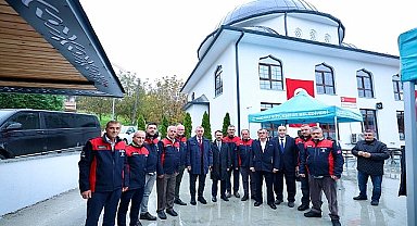 Karamürsel Çamçukur Camii'ne Büyükşehir eli