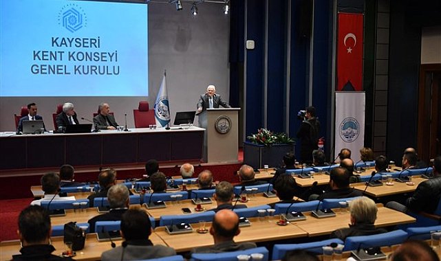 Kayseri Kent Konseyi Kasım Ayı Genel Kurulu gerçekleştirildi