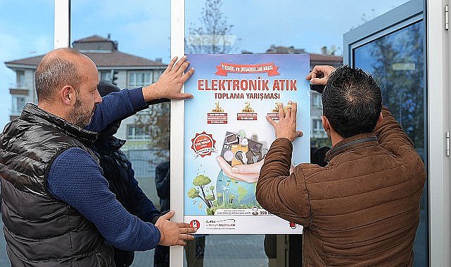 Keçiören'de Elektronik Atık Toplama Yarışması Başladı