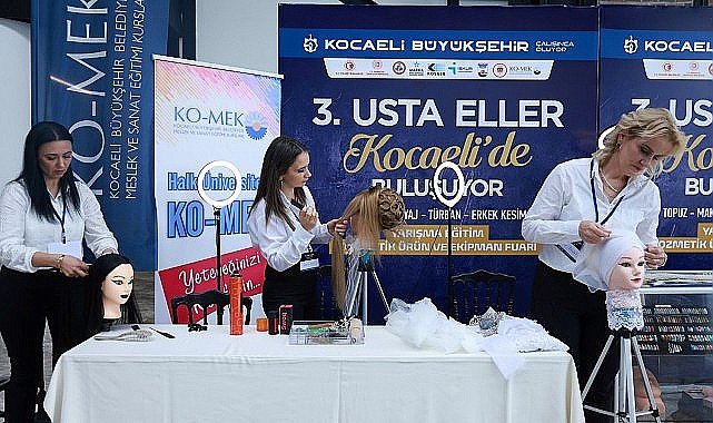 KO-MEK Kuaförlük Branşıyla Usta Ellerde yerini aldı