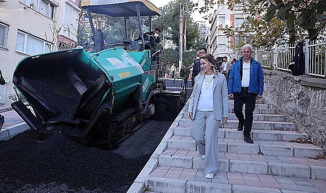Konak'ın sokakları yenileniyor