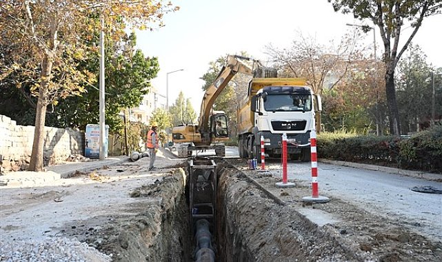 Konya Büyükşehir, altyapı çalışmalarını sürdürüyor