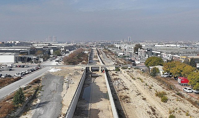 Konya Büyükşehir Keçili Kanalı Islahı Projesinin 3.2 Km'lik Kısmını Daha Tamamladı