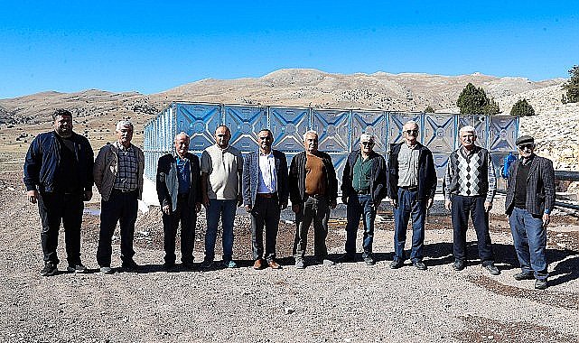 Korkuteli Taşkesiği'ne kapalı devre sulama sistemi kuruldu